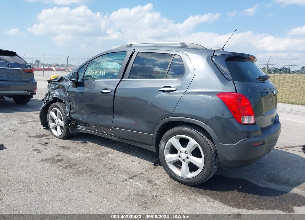 2016 CHEVROLET TRAX LTZ VIN: 3GNCJMSB2GL205520