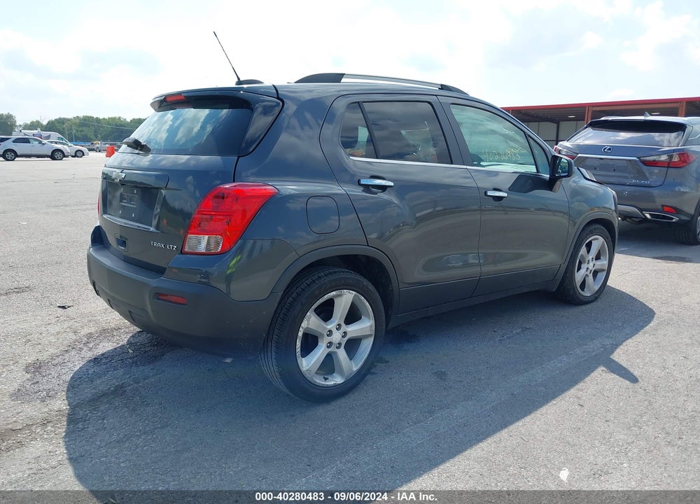 2016 CHEVROLET TRAX LTZ VIN: 3GNCJMSB2GL205520