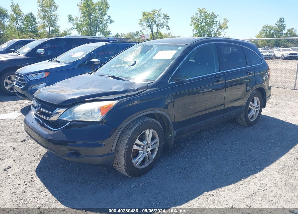 2011 HONDA CR-V EX-L VIN: 5J6RE4H74BL077970