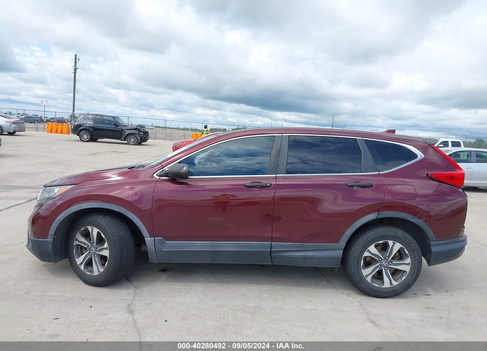 2017 HONDA CR-V LX VIN: 7FARW5H39HE009279
