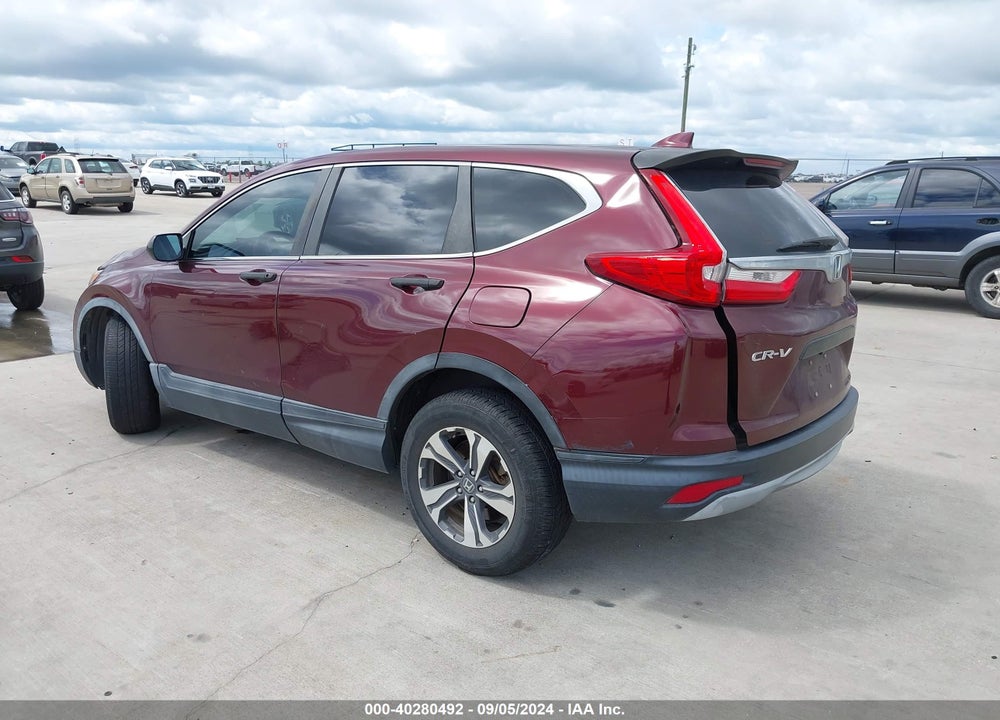 2017 HONDA CR-V LX VIN: 7FARW5H39HE009279