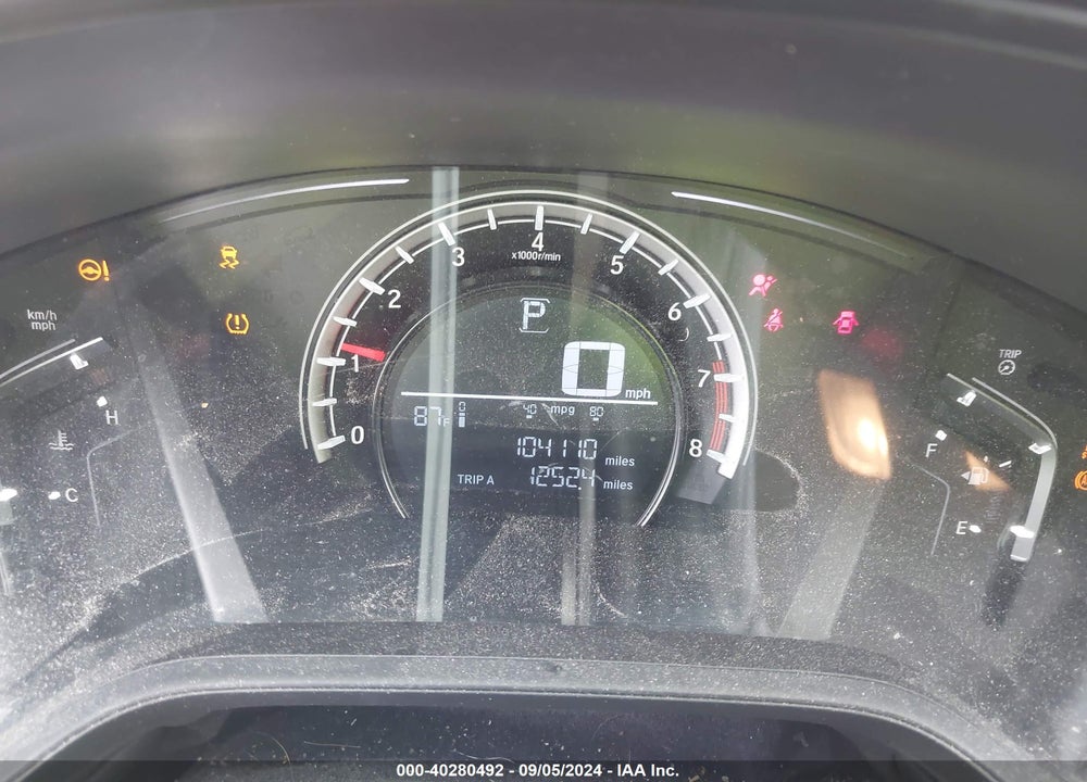 2017 HONDA CR-V LX VIN: 7FARW5H39HE009279