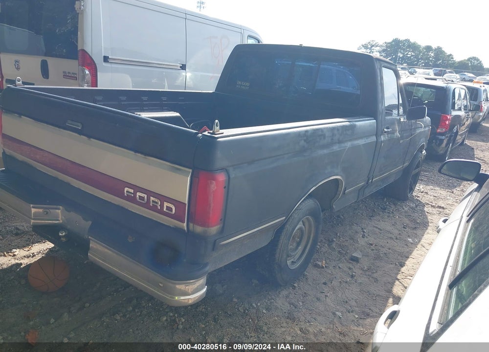 1989 FORD F150 VIN: 1FTDF15N8KNB37557