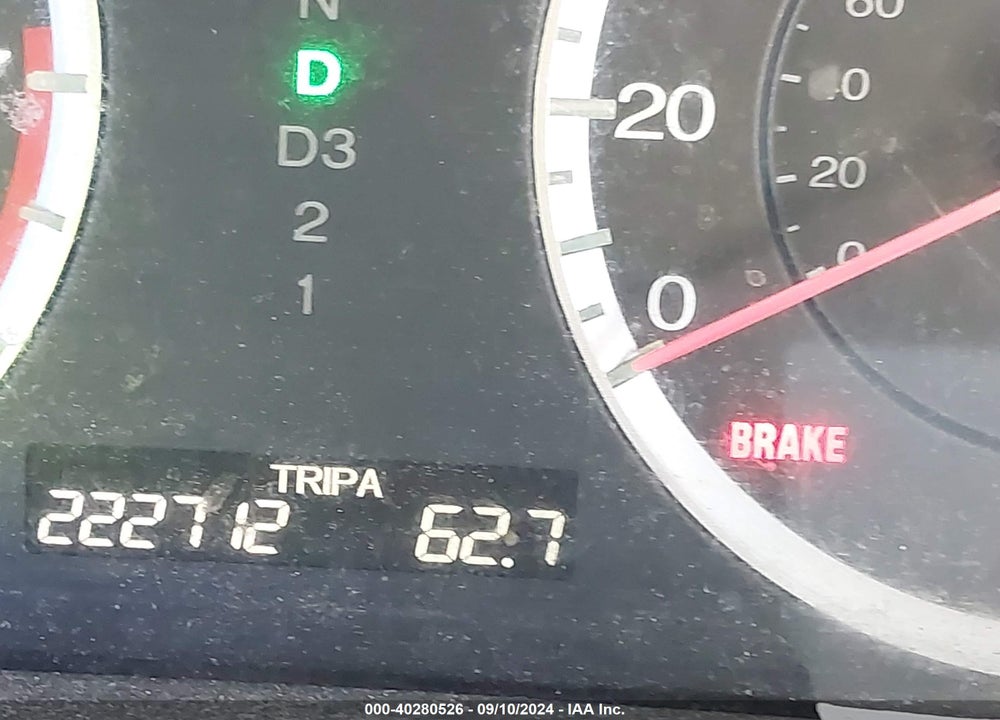 2009 HONDA ACCORD 2.4 LX VIN: 1HGCP26359A059771