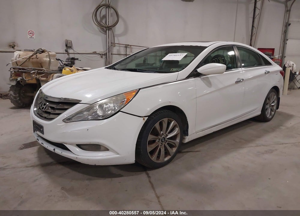 2012 HYUNDAI SONATA SE VIN: 5NPEC4AC7CH327337