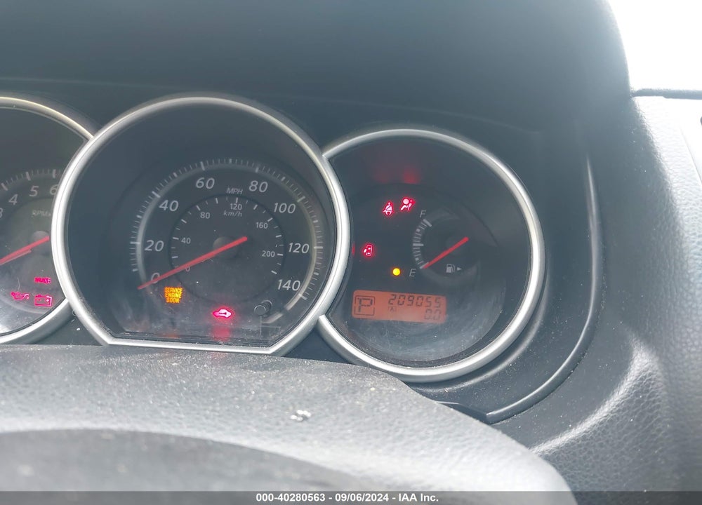 2011 NISSAN VERSA 1.8SL VIN: 3N1BC1CPXBL380813