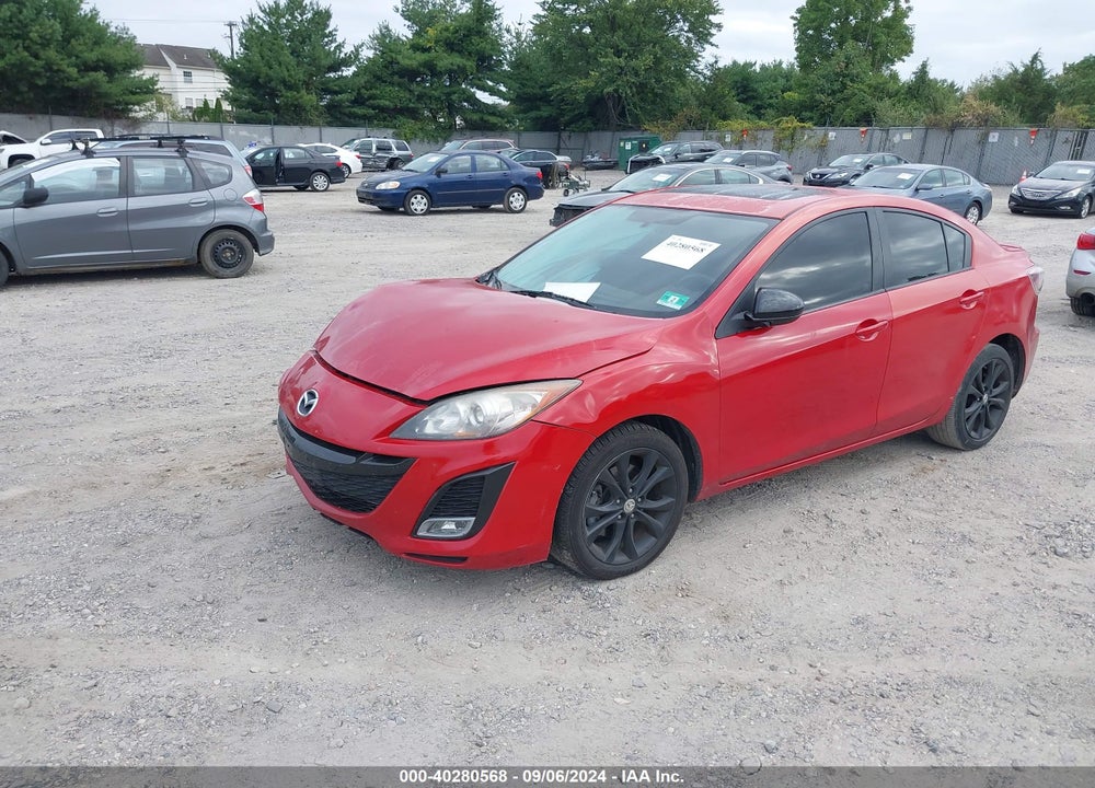 2011 MAZDA 3 S SPORT VIN: JM1BL1U67B1358455