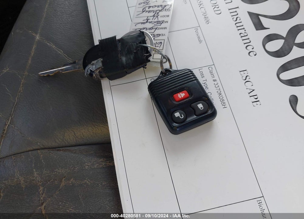2005 FORD ESCAPE XLT VIN: 1FMYU93165KC70406