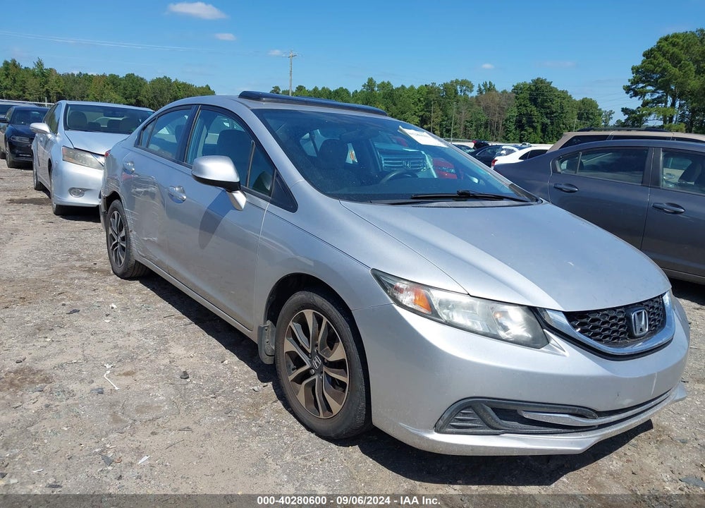2013 HONDA CIVIC EX VIN: 2HGFB2F8XDH553416