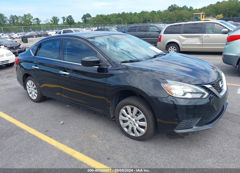 2017 NISSAN SENTRA SV VIN: 3N1AB7AP7HL660685