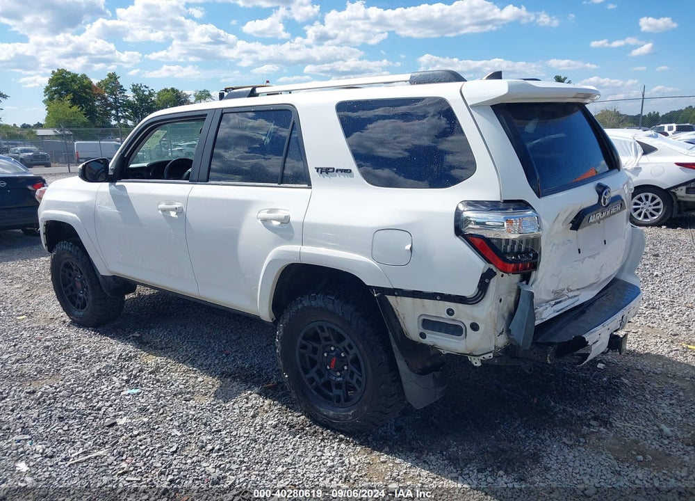 2016 TOYOTA 4RUNNER TRD PRO VIN: JTEBU5JR8G5278628