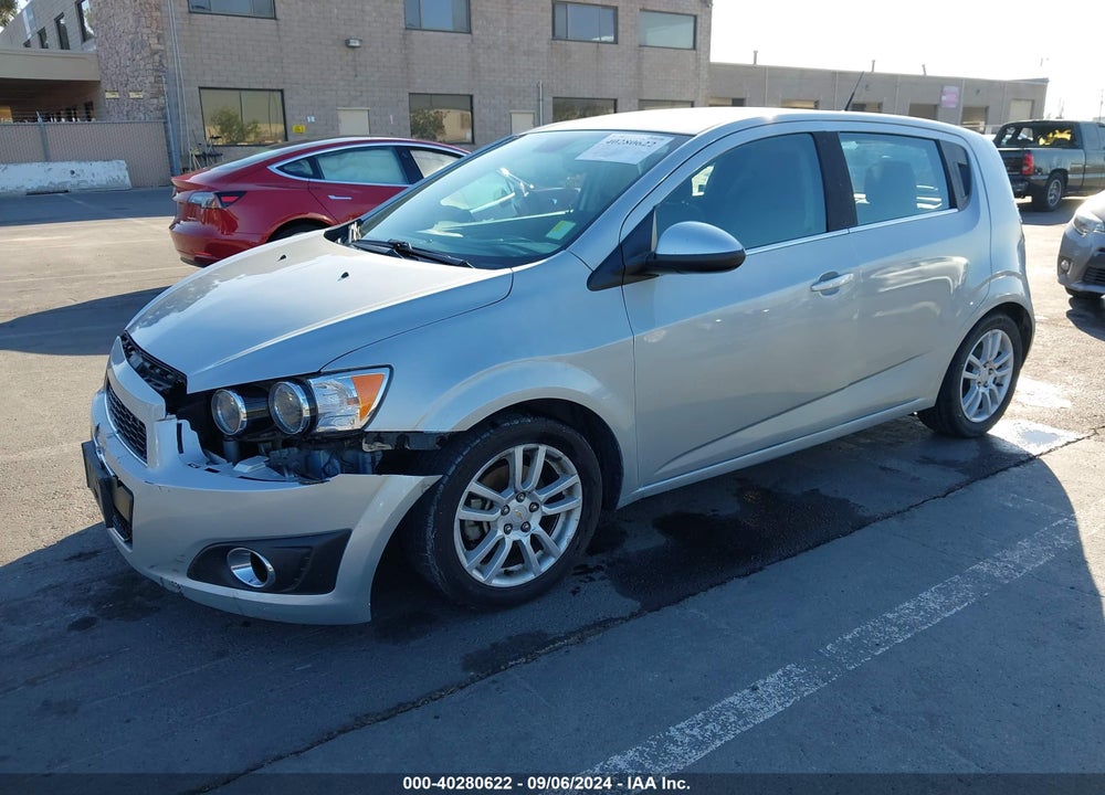 2012 CHEVROLET SONIC 2LT VIN: 1G1JC6SH6C4117234