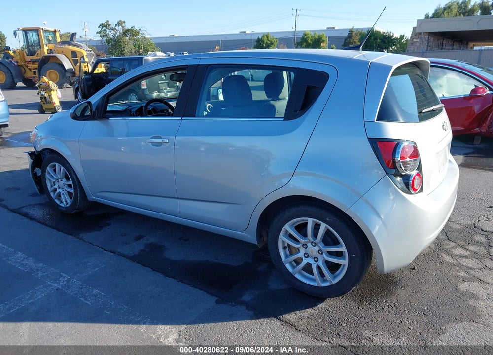 2012 CHEVROLET SONIC 2LT VIN: 1G1JC6SH6C4117234