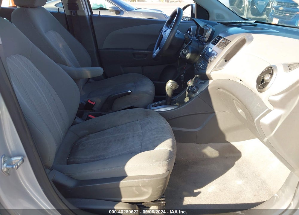 2012 CHEVROLET SONIC 2LT VIN: 1G1JC6SH6C4117234
