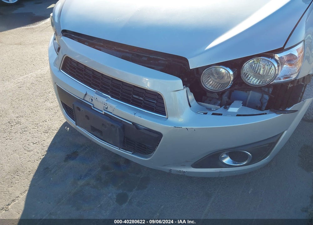 2012 CHEVROLET SONIC 2LT VIN: 1G1JC6SH6C4117234