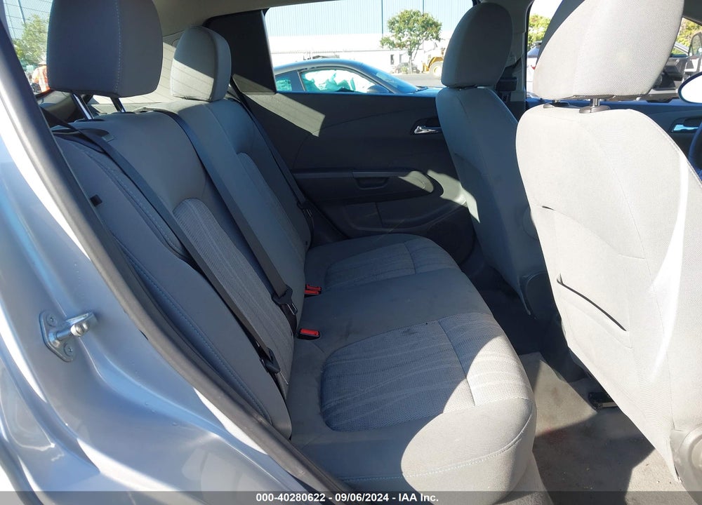 2012 CHEVROLET SONIC 2LT VIN: 1G1JC6SH6C4117234