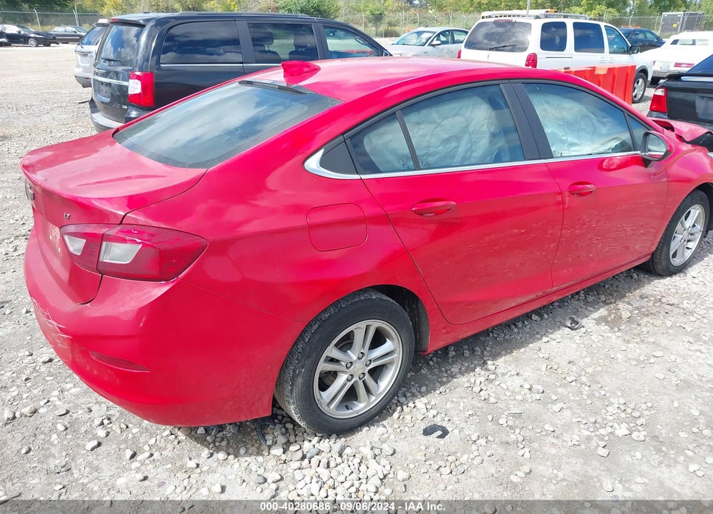 2017 CHEVROLET CRUZE LT AUTO VIN: 1G1BE5SM6H7245534