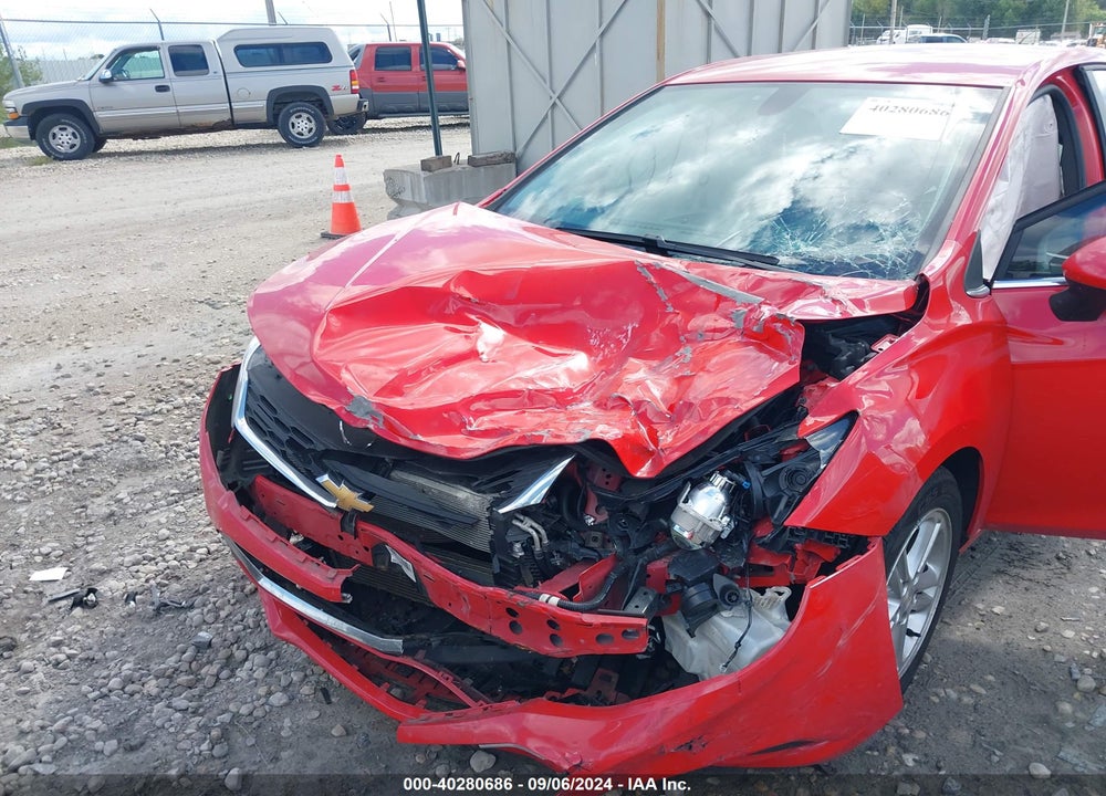 2017 CHEVROLET CRUZE LT AUTO VIN: 1G1BE5SM6H7245534