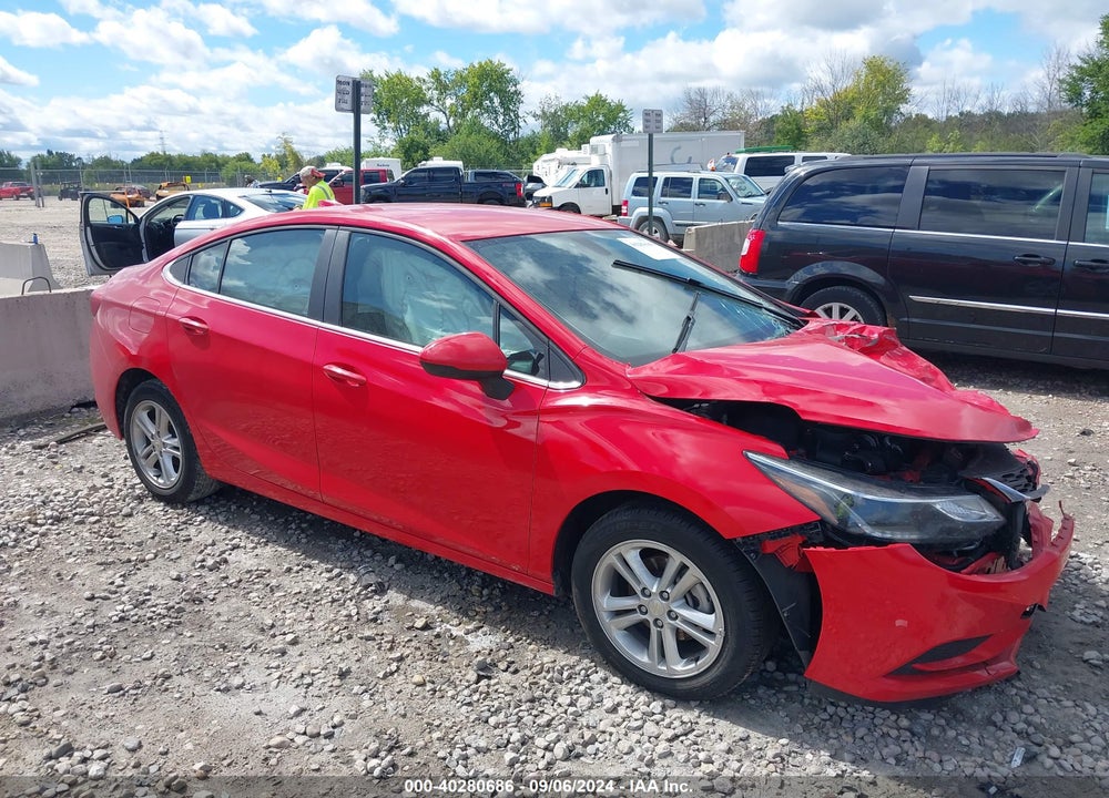 2017 CHEVROLET CRUZE LT AUTO VIN: 1G1BE5SM6H7245534