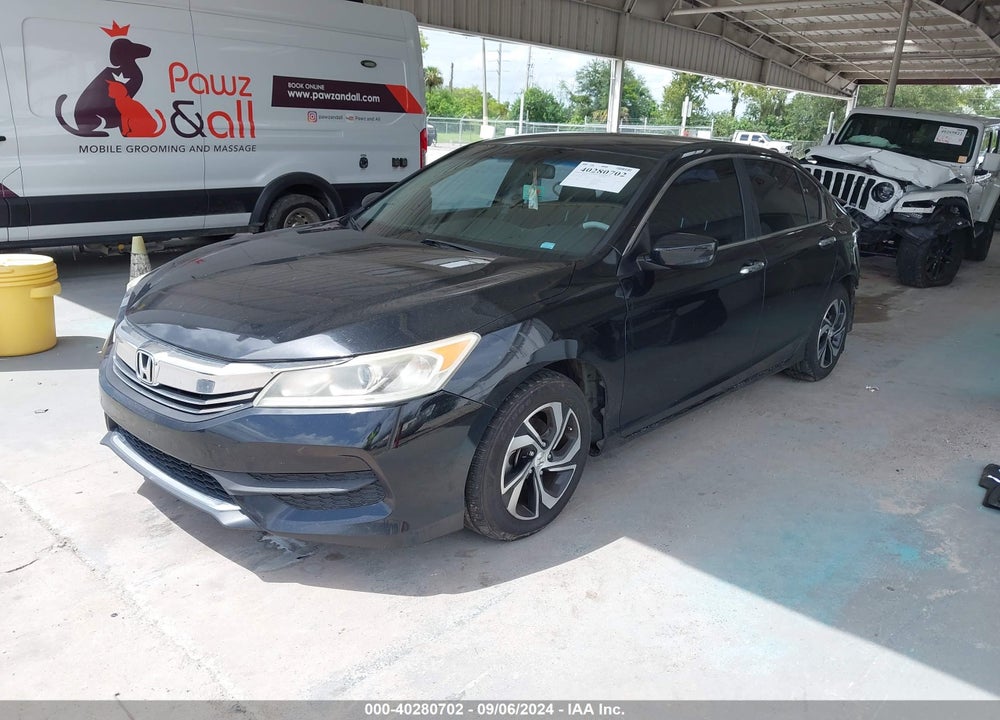 2016 HONDA ACCORD LX VIN: 1HGCR2F39GA141557