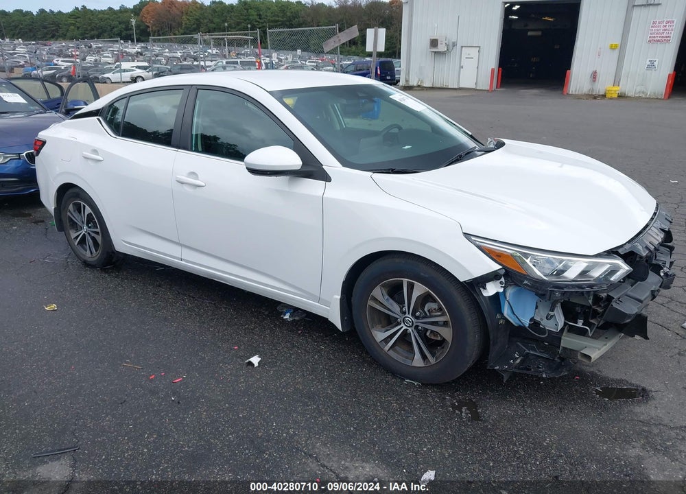 2020 NISSAN SENTRA SV XTRONIC CVT VIN: 3N1AB8CV7LY296491