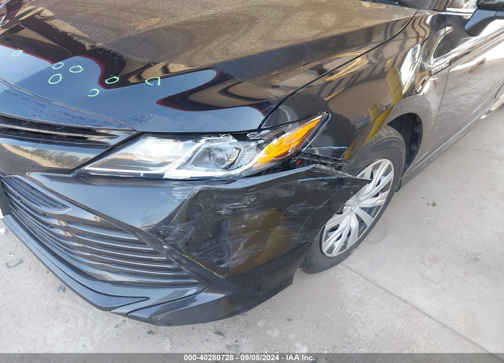 2020 TOYOTA CAMRY LE HYBRID VIN: 4T1C31AKXLU535856