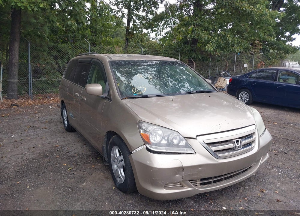 2007 HONDA ODYSSEY EX-L VIN: 5FNRL38627B138238