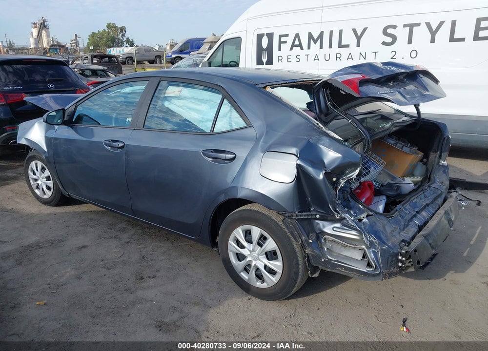 2016 TOYOTA COROLLA L VIN: 5YFBURHE1GP500749