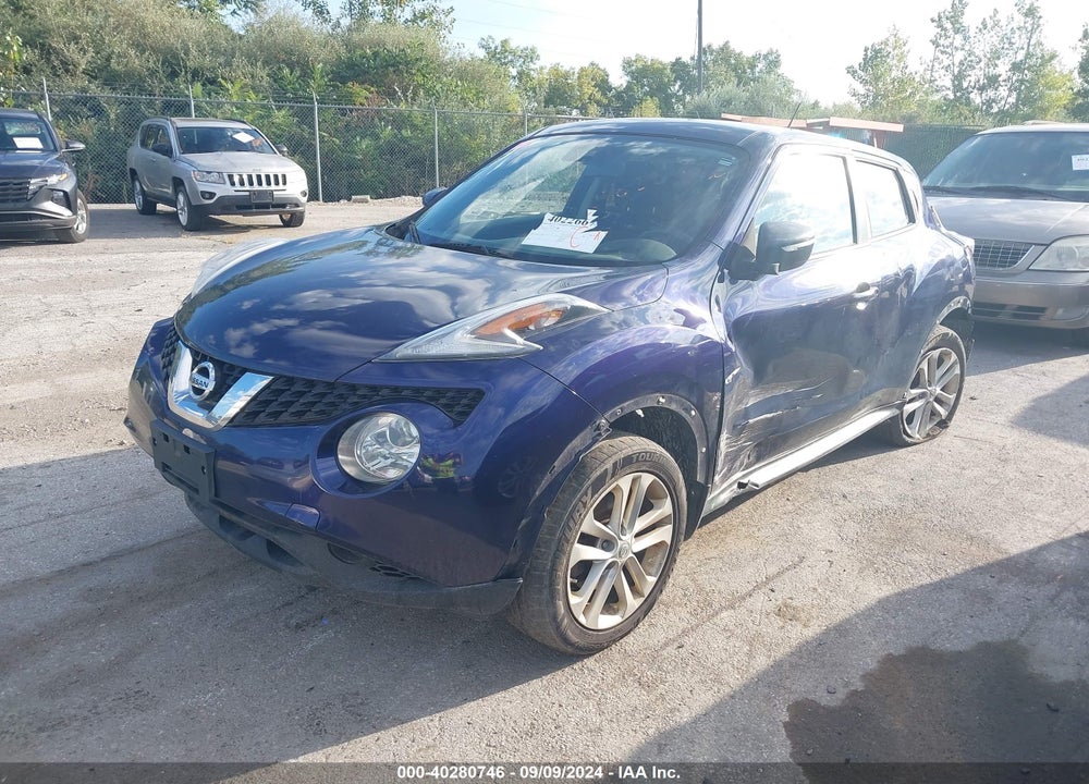 2015 NISSAN JUKE SV VIN: JN8AF5MV1FT565553