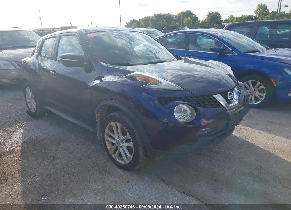 2015 NISSAN JUKE SV VIN: JN8AF5MV1FT565553
