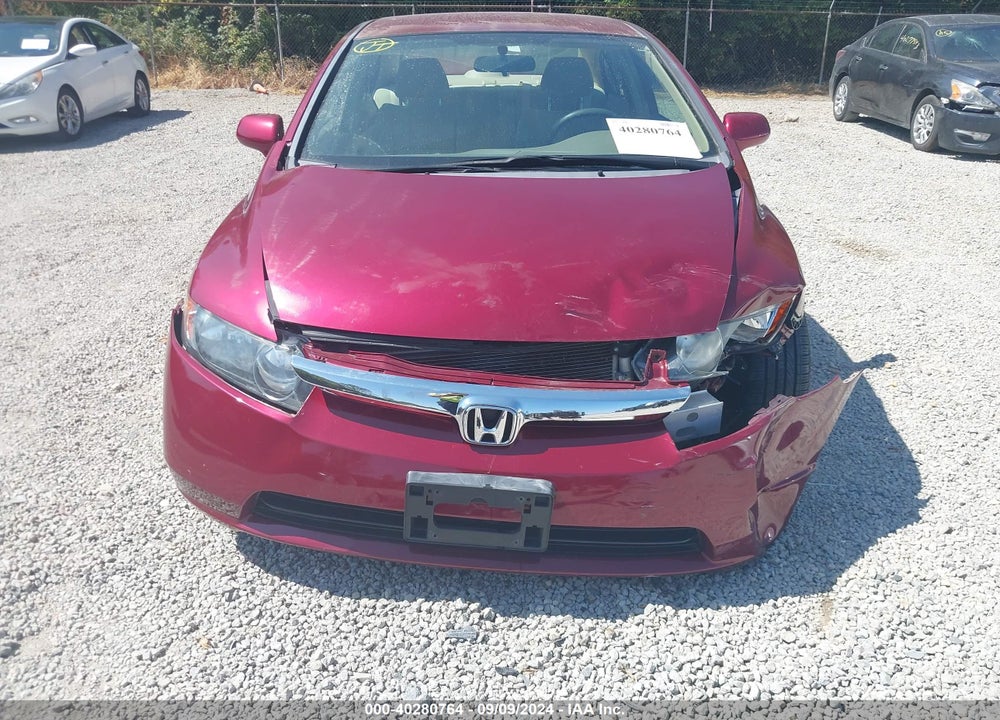 2008 HONDA CIVIC LX VIN: 1HGFA16578L101287