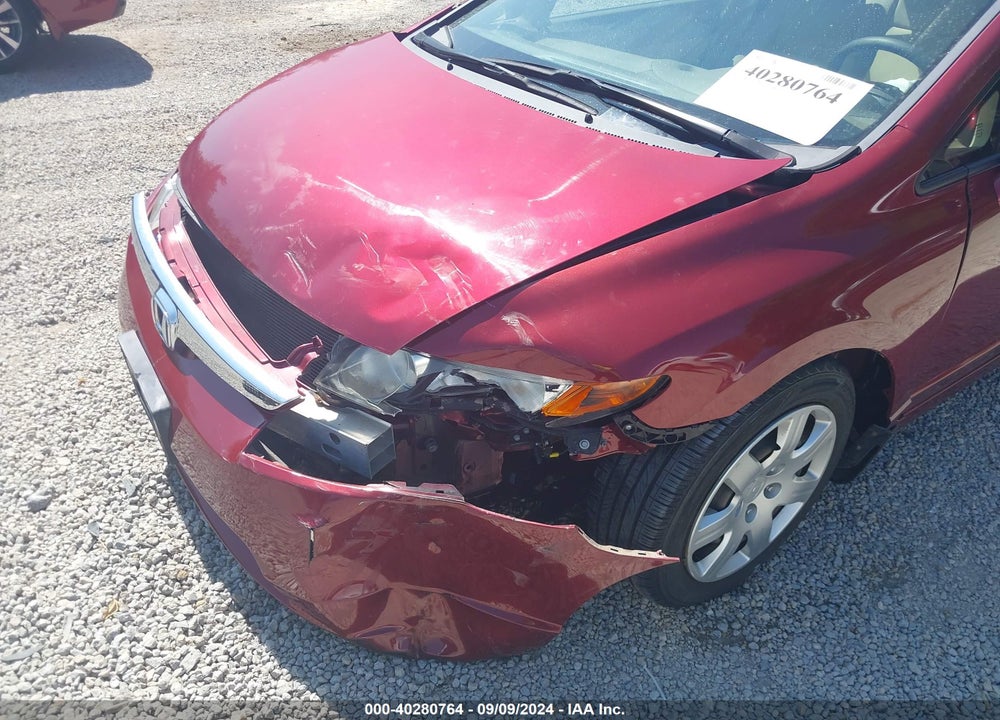 2008 HONDA CIVIC LX VIN: 1HGFA16578L101287
