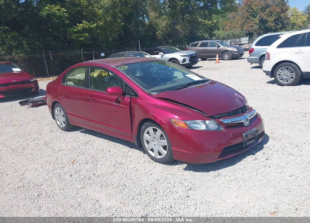 2008 HONDA CIVIC LX VIN: 1HGFA16578L101287