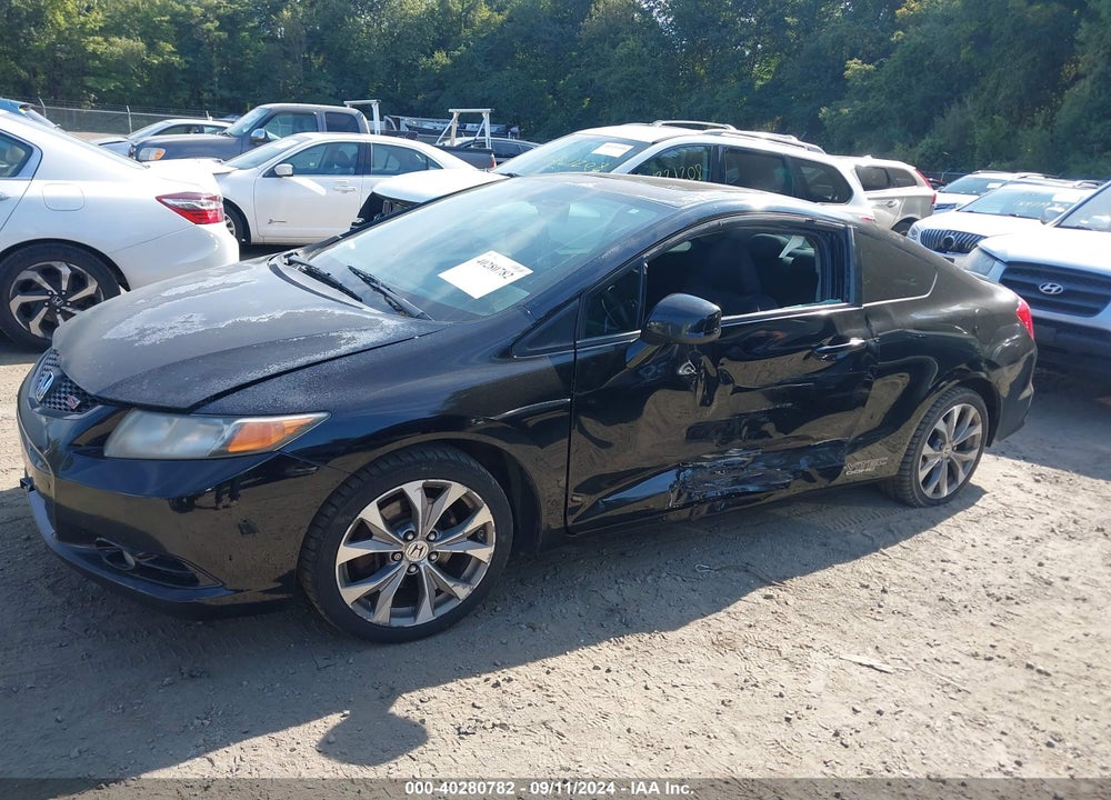 2012 HONDA CIVIC SI VIN: 2HGFG4A50CH707723