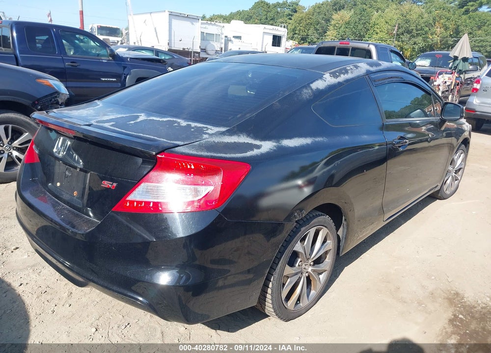 2012 HONDA CIVIC SI VIN: 2HGFG4A50CH707723