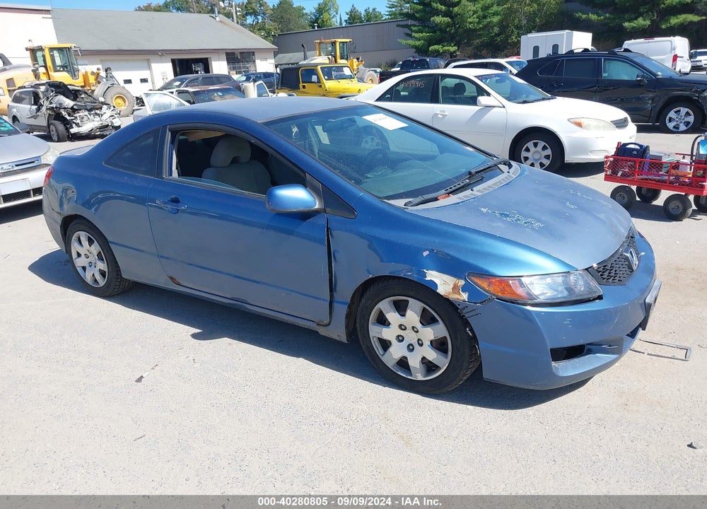 2009 HONDA CIVIC LX VIN: 2HGFG12689H528358