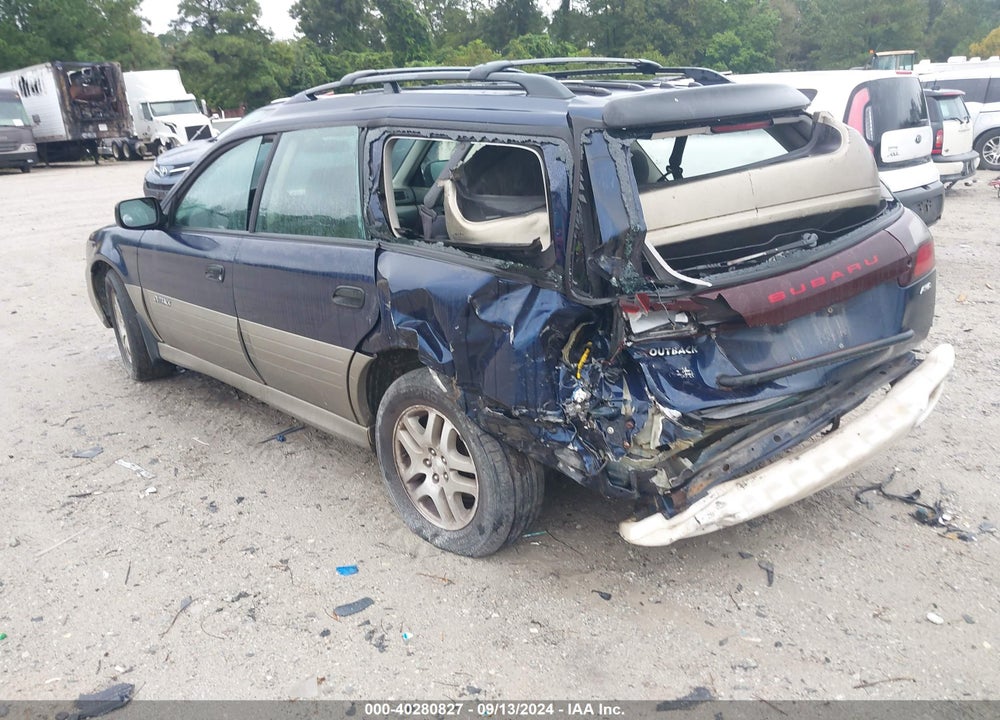 2004 SUBARU OUTBACK VIN: 4S3BH675947638413