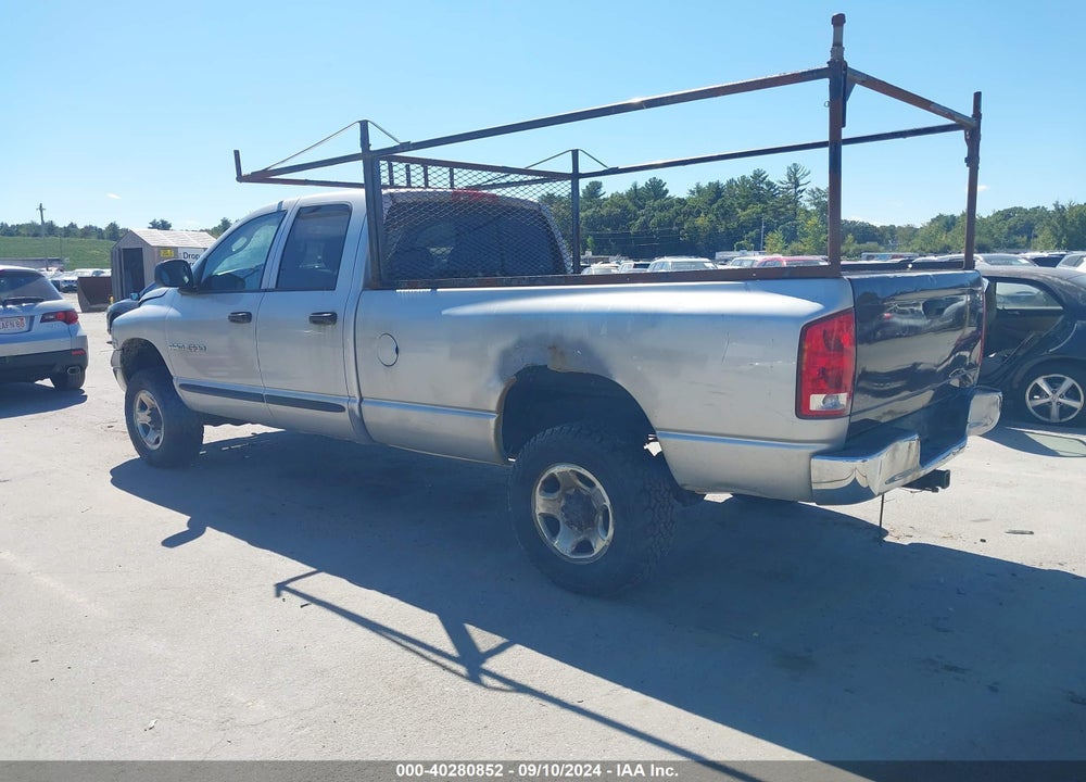 2004 DODGE RAM 2500 SLT/LARAMIE VIN: 3D7KU28D54G172211