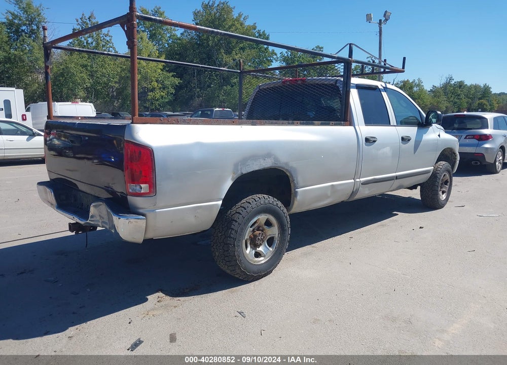 2004 DODGE RAM 2500 SLT/LARAMIE VIN: 3D7KU28D54G172211
