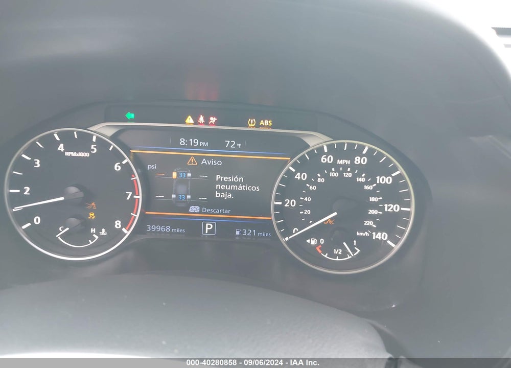 2022 NISSAN ALTIMA SR FWD VIN: 1N4BL4CVXNN340089