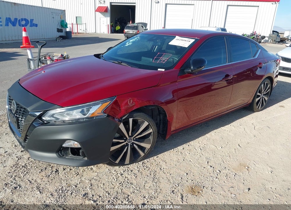 2022 NISSAN ALTIMA SR FWD VIN: 1N4BL4CVXNN340089