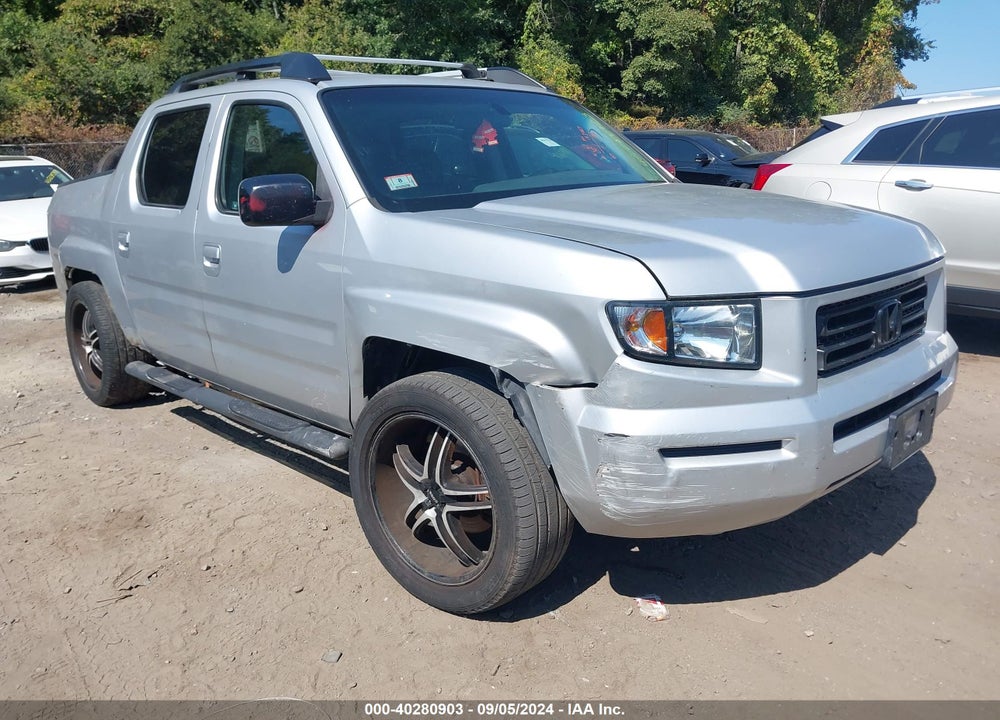 2007 HONDA RIDGELINE RTS VIN: 2HJYK16417H540004