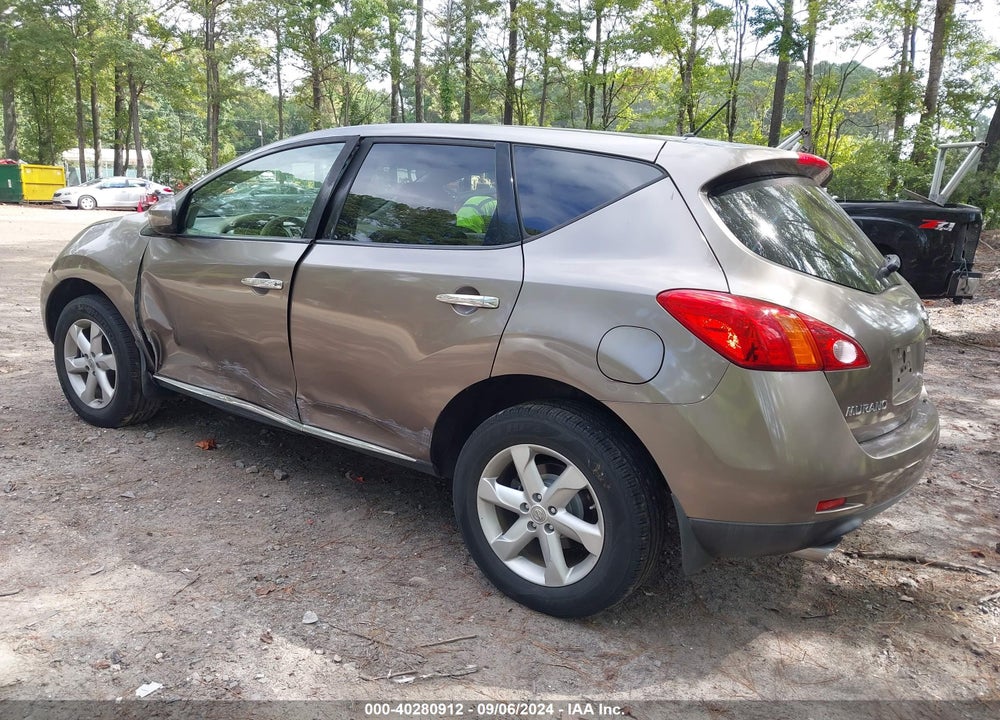 2010 NISSAN MURANO S VIN: JN8AZ1MW0AW132533