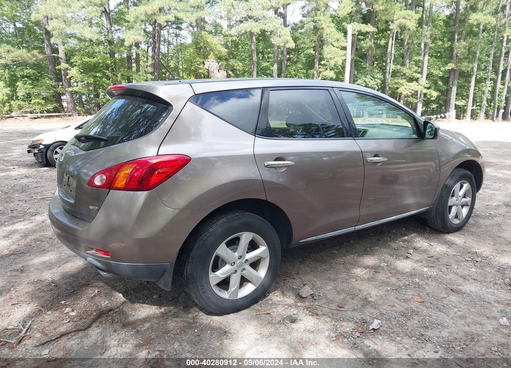 2010 NISSAN MURANO S VIN: JN8AZ1MW0AW132533