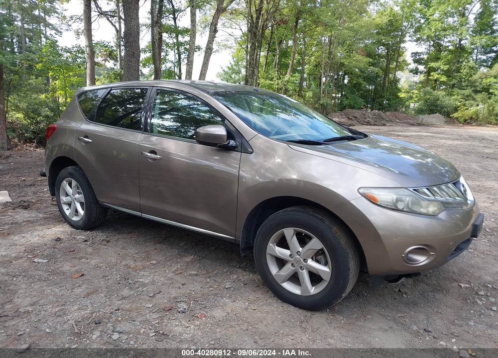 2010 NISSAN MURANO S VIN: JN8AZ1MW0AW132533