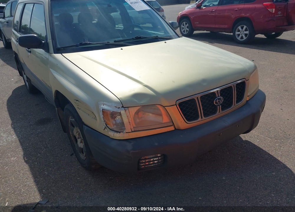2002 SUBARU FORESTER L VIN: JF1SF63542G733041