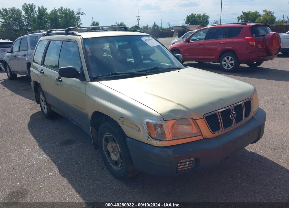 2002 SUBARU FORESTER L VIN: JF1SF63542G733041
