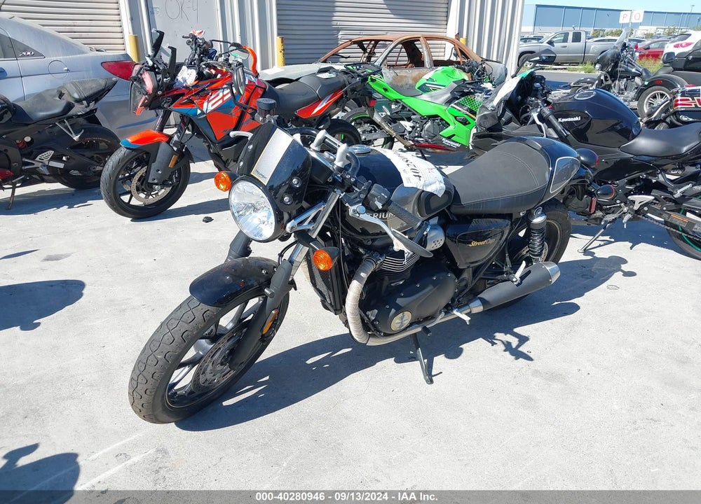2017 TRIUMPH MOTORCYCLE STREET CUP VIN: SMTD50GN9HT807892