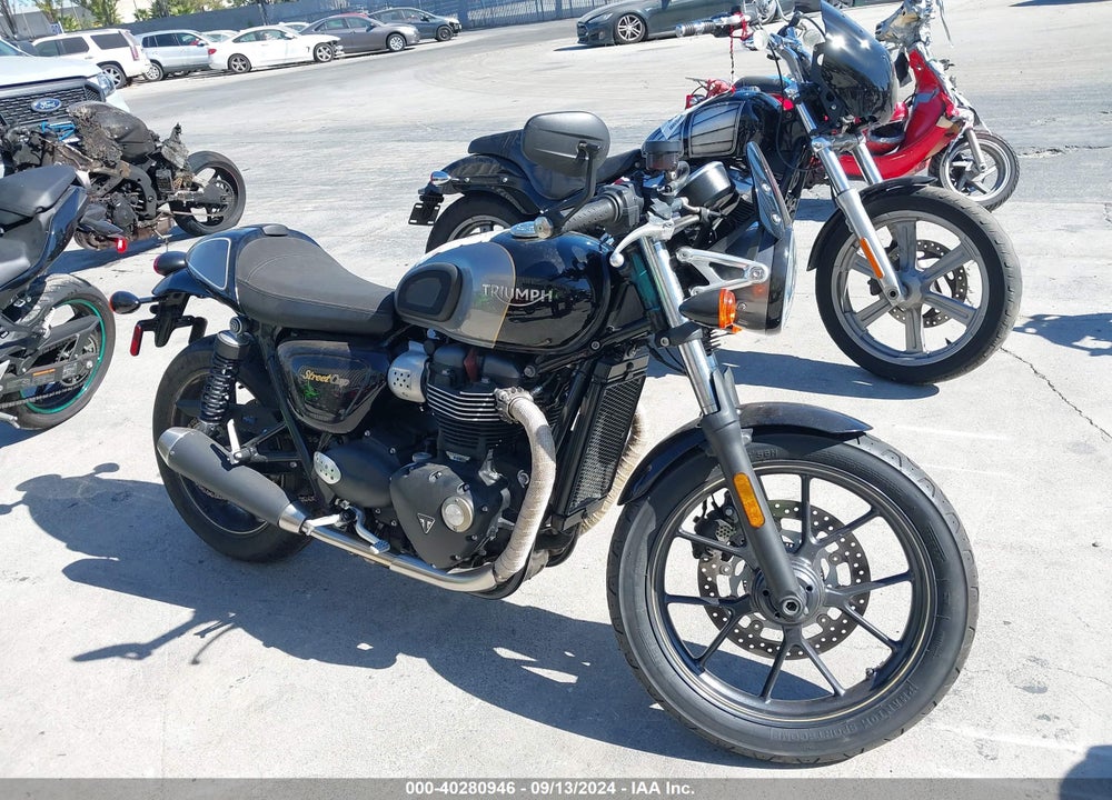 2017 TRIUMPH MOTORCYCLE STREET CUP VIN: SMTD50GN9HT807892