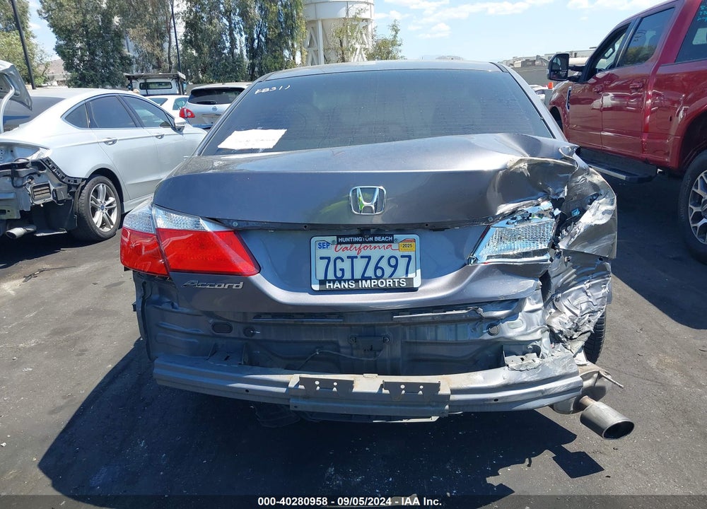 2014 HONDA ACCORD EX VIN: 1HGCR2F71EA119813